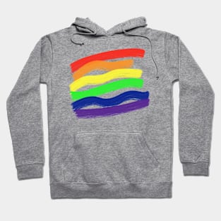 Pride Paint Gay Hoodie